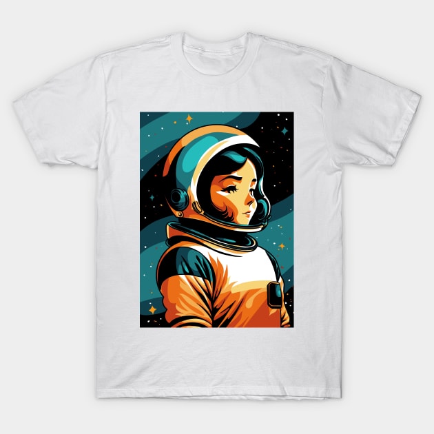 Astronaut T-Shirt by Rekayasabumi